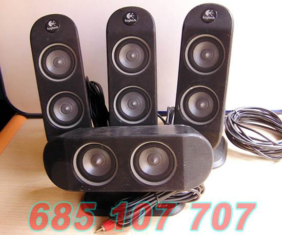 4 Altavoces logitech de 2 vias de 15 vatios cada uno