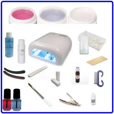 KIT DE UÑAS DE GEL