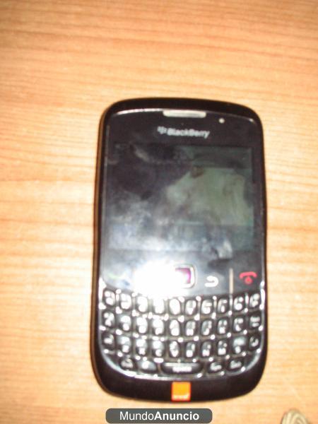 Blackberry 8520 en negra,orange.