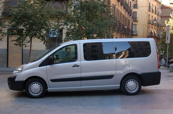 FIAT Scudo 2007 75000 km 9 plazas lunas tintadas MB estado