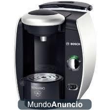 Vendo Cafetera BOSCH TASSIMO T40 SILVER + capsulas