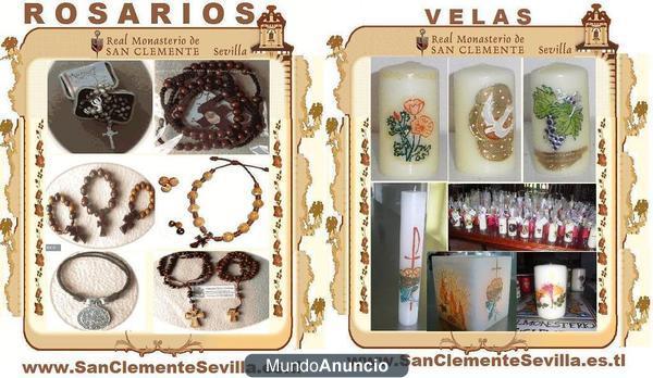 FABRICA ROSARIOS. ( Gargantillas, Collares. Medallas, Pulseras, Con Cuentas de Virgen, Cruz, Rosas. ETC. En Madera, Cord