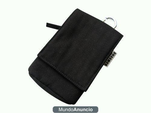 Samsung Original - Funda universal para móviles Samsung Wave, Galaxy, Omnia Pro y Jet, color negro