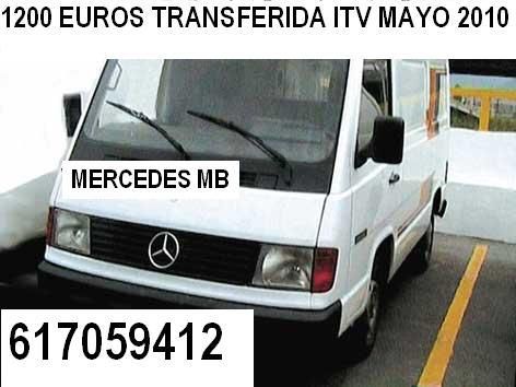 FURGONETA MERCEDES MB DIESEL