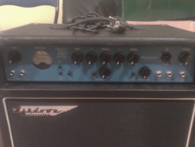 Amplificador bajo 180 vatios ashdown electric blue