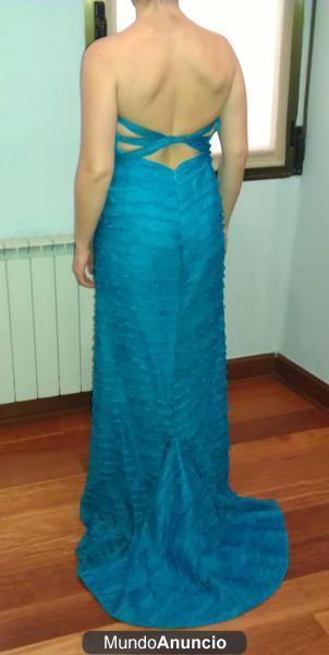 Vestido de fiesta azul Matilde Cano