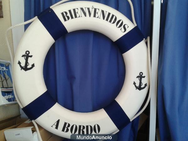 salvavidas Bienvenidos a Bordo