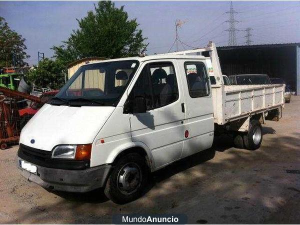 Ford Transit doble cabina caja abierta 350