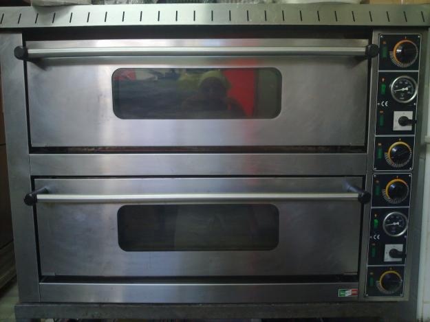 HORNO DE PIZZA 4+4 DE 33CM