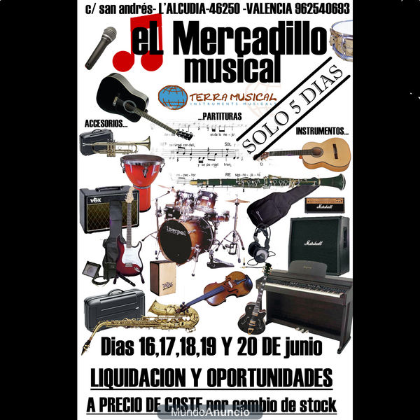 MERCADILLO MUSICAL EN TERRA MUSICAL