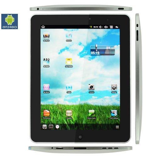 9.7 inch Touch Screen TFT LCD Google Android 2.2 VIA WM8650/800MHz Tablet PC con WIFI