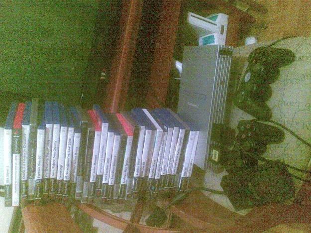 Ps2+30juegos originales 2mandos multitap camara