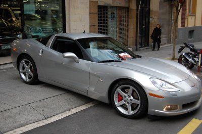 CHEVROLET CORVETTE C-6 COUPE LUXURY PLATA - Vizcaya