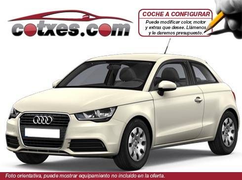 Audi A1 ATTRACTION 1.4TSI 122CV. 6VEL. BLANCO O NEGRO BRILLANTE. NUEVO. NACIONAL.PAQUETE KULT.