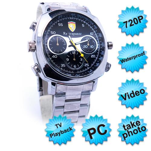 RELOJ ESPIA HD 1208*720 4GB ACUATICO 720P ALTA RESOLUCION