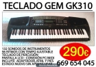 TECLADO GEM GK310 - mejor precio | unprecio.es