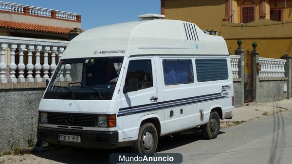 Mercedes MB 100 D Weinsberg Autocaravana furgoneta