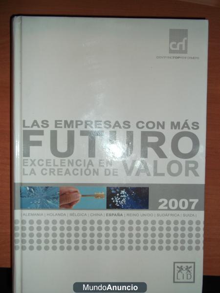 VENDO LIBRO: LAS EMPRESAS CON MAS FUTURO