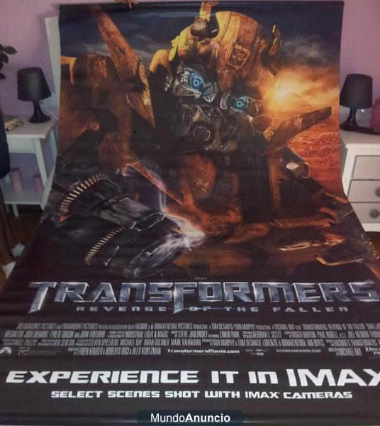 LONA POSTER TRANSFORMERS REVENGE OF THE FALLEN