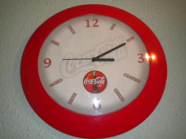 Reloj de pared Coca Cola