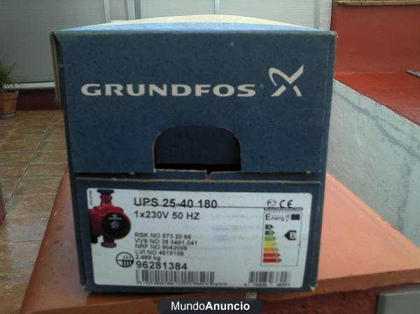 Bomba GRUNDFOS UPS 25-40 180