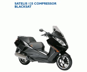 PEUGEOT SATELIS 125 COMPRESOR BLACKSAT