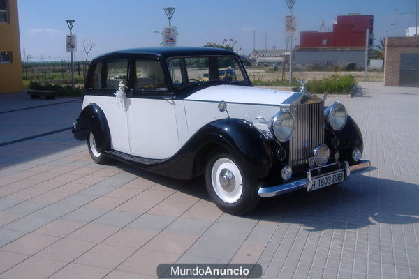 ALQUILER ROLLS ROYCE EN VALENCIA