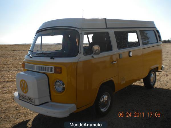 VENDO furgoneta clasica  volkswagen t2b Westfalia