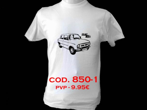 Camisetas,camisas,sudaderasy polos personalizado  de seat clasico