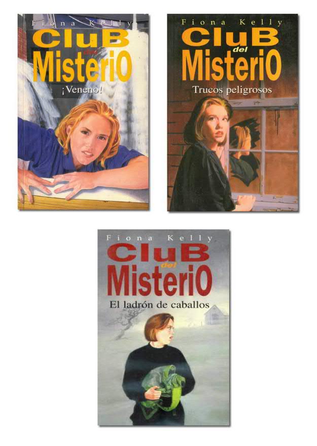 Club del misterio (Fiona Kelly). Lote 3 libros