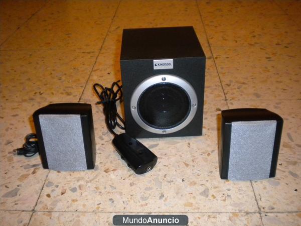 Vendo altavoces con subwoofer