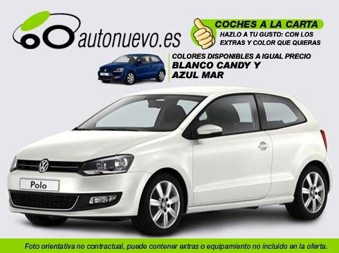 Volkswagen Polo Sport 1.2Tdi 75cv 5vel. Blanco o Azul Mar. Nuevo.Nacional.