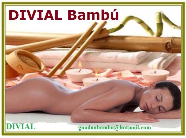 Bambuterapia. Vendemos Kit. Cañas de Bambú para Masajes.