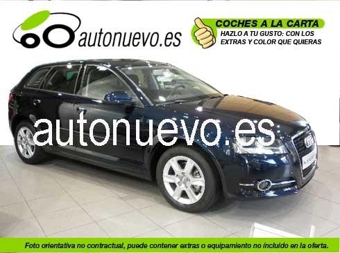 Audi A3 Sportback Attraction 1.6 Tdi 105cv.  5vel  Azul Mar. Nuevo. Nacional.