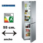 Liebherr frigo combi cnsl 3033 ancho 55 cm clase a+ silver - mejor precio | unprecio.es