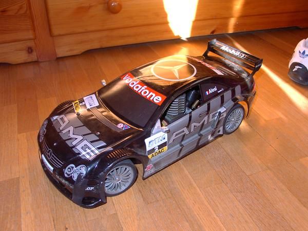 Coche RC gasolina 1/10 Mercedes CLK-DTM AMG