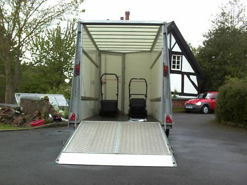 IFOR WILLIAMS TRAILER BV105 CON RAMPA