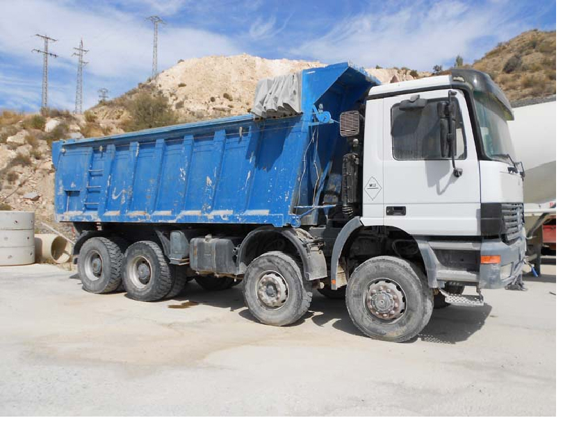 Mercedes - actros 4041 dumper