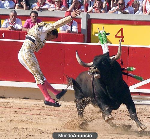 VENTO ENTRADAS TOROS SAN FERMIN SOMBRA DIAS 6 Y 7