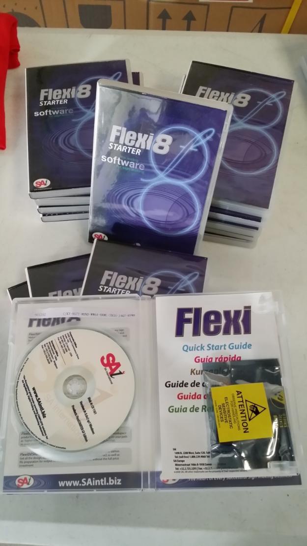 Software Flexi 8.6 para plotter de corte Refine EH 721 EH 721 U MH 721