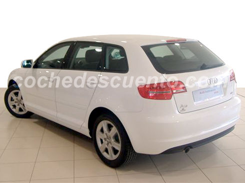 Audi A3 Sportback 1.6 Tdi 105cv 5vel. Genuine Edition. Mod. 2012.Blanco Ibis. Nuevo. Nacional.