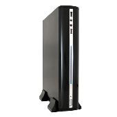 Torre mini-itx 75w lc-1300mi lcpower negra