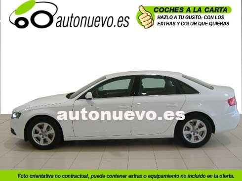 Audi A4 Berlina 2.0 Tdi 143cv Multitronic 8vel. Blanco Ibis, Negro brilante ó Rojo. Nuevo. Nacional.