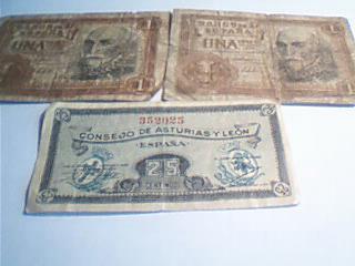 billetes antiguos