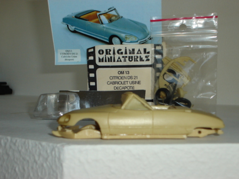 Citroen ds 21 cabriolet 1968 (original miniatures) ref:om 13- muy raro