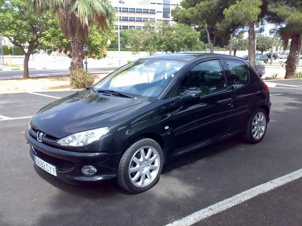 Vendo Peugeot 206 GTI 2.0 140CV negro, Valencia