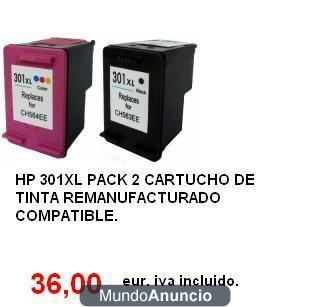 Venta de toners y cartuchos de tinta compatibles.