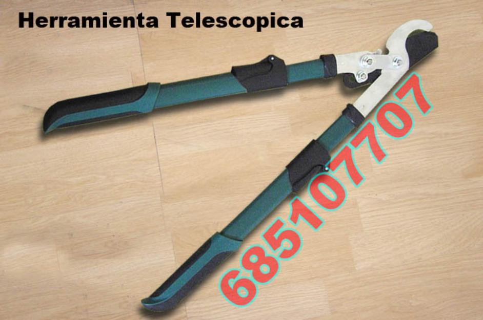 Cortadora telescopica de ramas y troncos para jardineria nueva