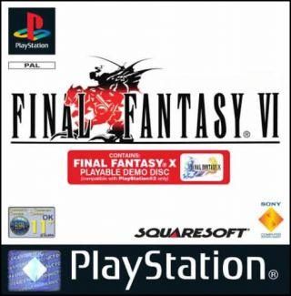 Vendo FINAL FANTASY VI para Play Station.