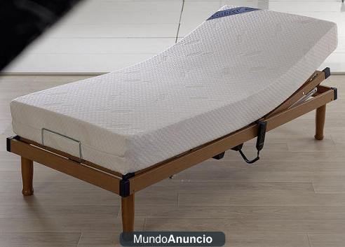 venta cama articulada colchón latex. A estrenar